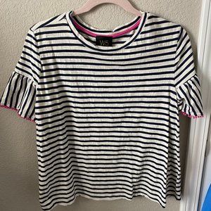 Navy Striped Shirt